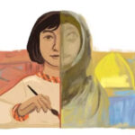 Google doodles celebrate Iraq’s contemporary painter Naziha Salim, National Sovereignty and Children’s Day, England’s old tale of St. George