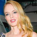 Heather Graham, 52, takes a dip in Utah’s hot springs while enjoying a vacation