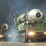 North Korea showcases banned missiles at military parade; see pics | Photogallery