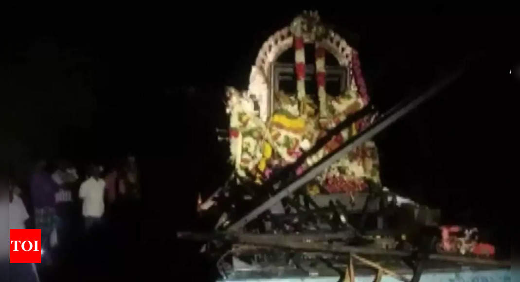 Tamil Nadu News Live Updates: 11 electrocuted during chariot procession in Thanjavur
