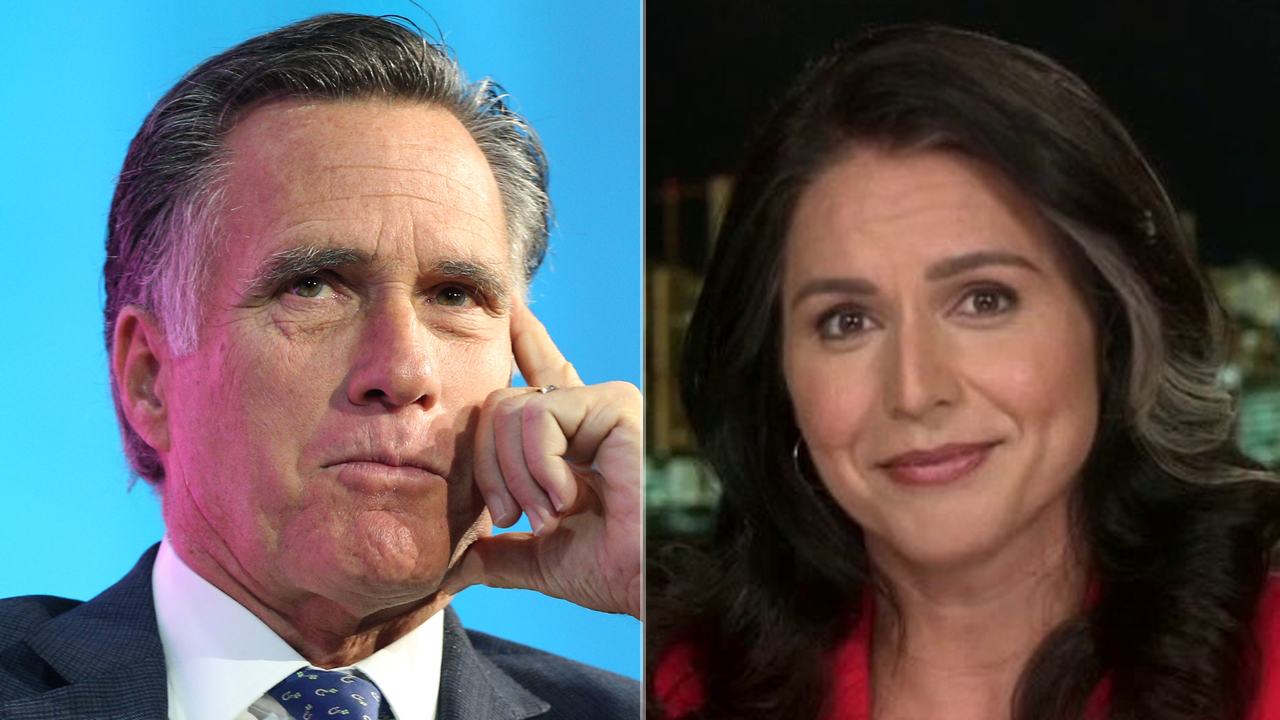 Tulsi Gabbard explains why she lawyered up against Mitt Romney, says he's trying to silence dissent