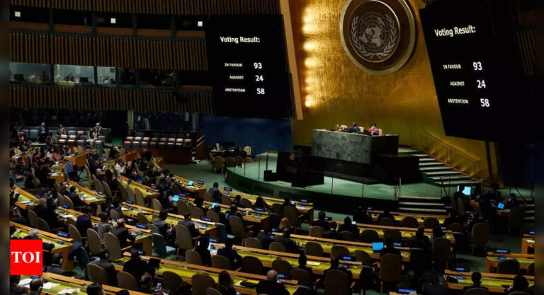 UN adopts veto draft, India regrets lack of inclusivity