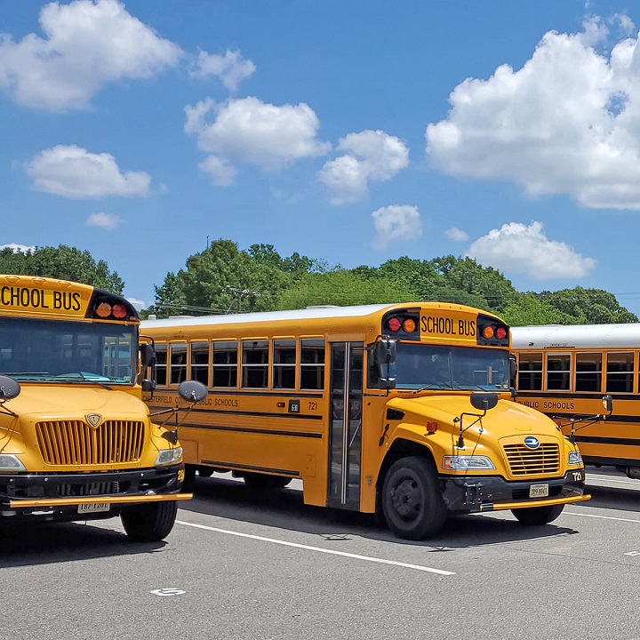 Virginia school bus crash injures 4 children, 1 adult, authorities say