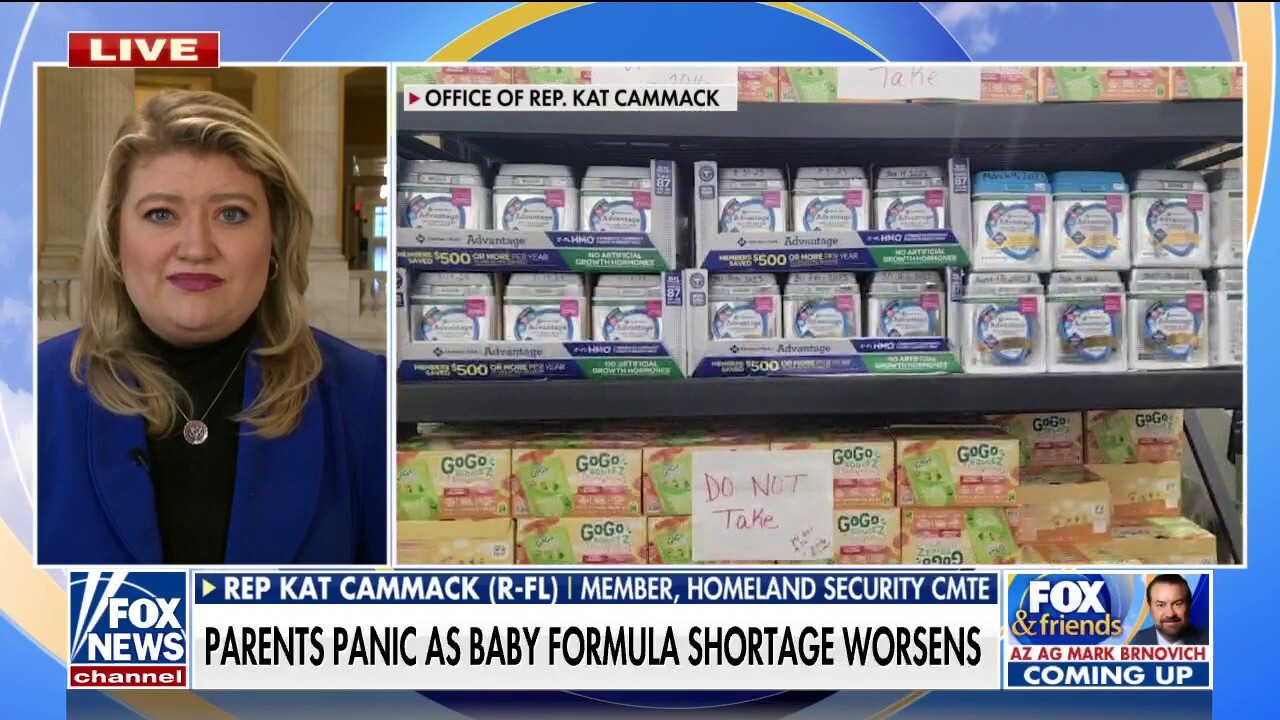 Kat Cammack torches Biden admin. on baby formula shortage: Exactly what 'America last' looks like