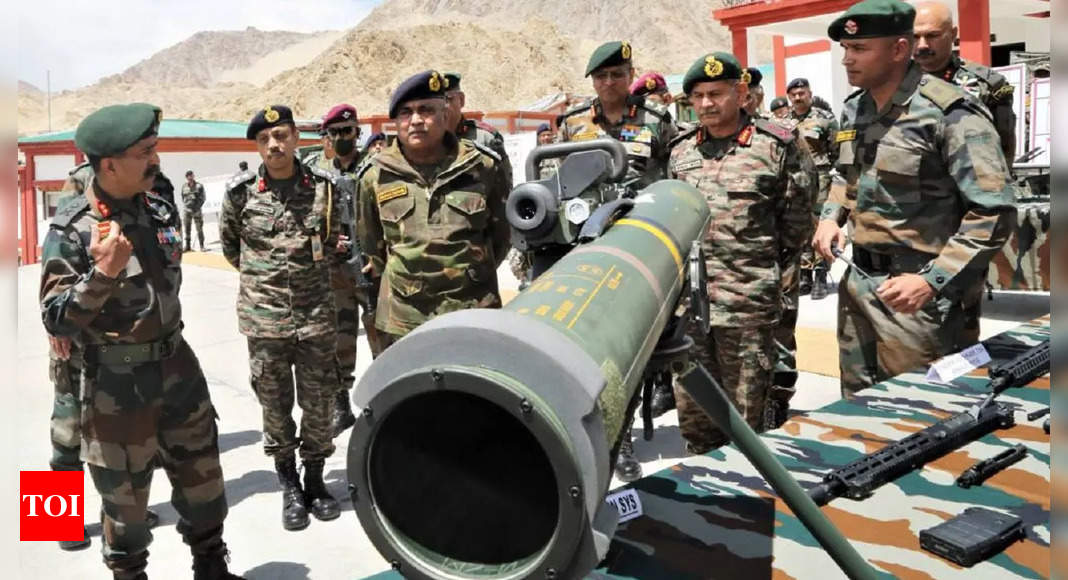 New Army chief reviews operational readiness in Ladakh amid continuing military confrontation with China
