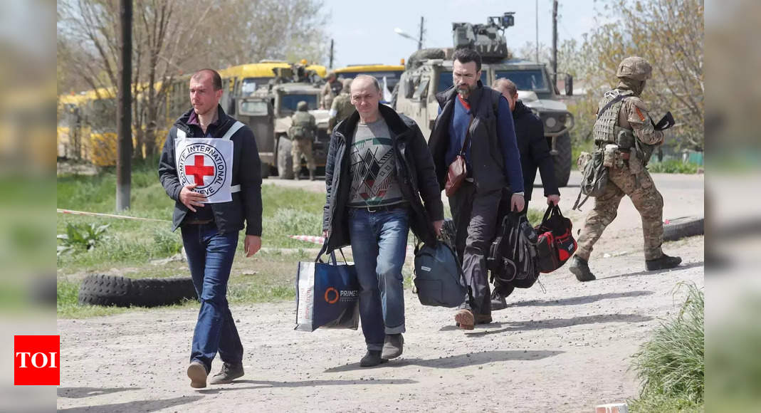 Russia-Ukraine war live updates: Russia sets Mariupol plant ceasefire for civilian evacuation