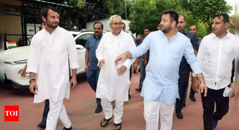 Bihar political crisis: Tejashwi Yadav seeks home, so far held by Nitish Kumar, RJD wants Speaker's job too | India News