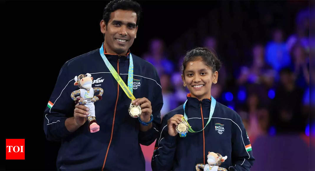 CWG 2022: Sharath Kamal-Sreeja Akula pair wins gold in mixed doubles TT | Commonwealth Games 2022 News
