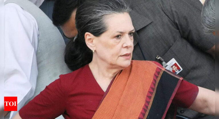 Happy about internal polls, will play ‘neutral role’: Sonia Gandhi | India News