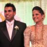 Manoj Rajapaksa during his wedding ceremony